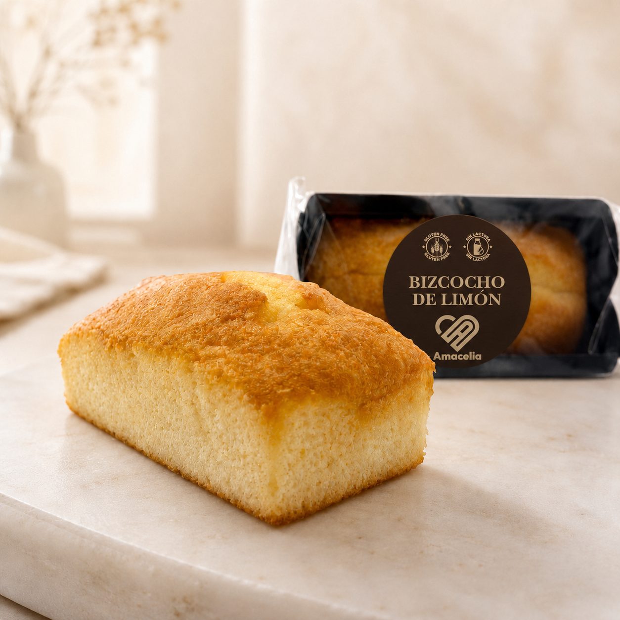 Bizcocho de limón sin gluten 300 g - Imagen 2