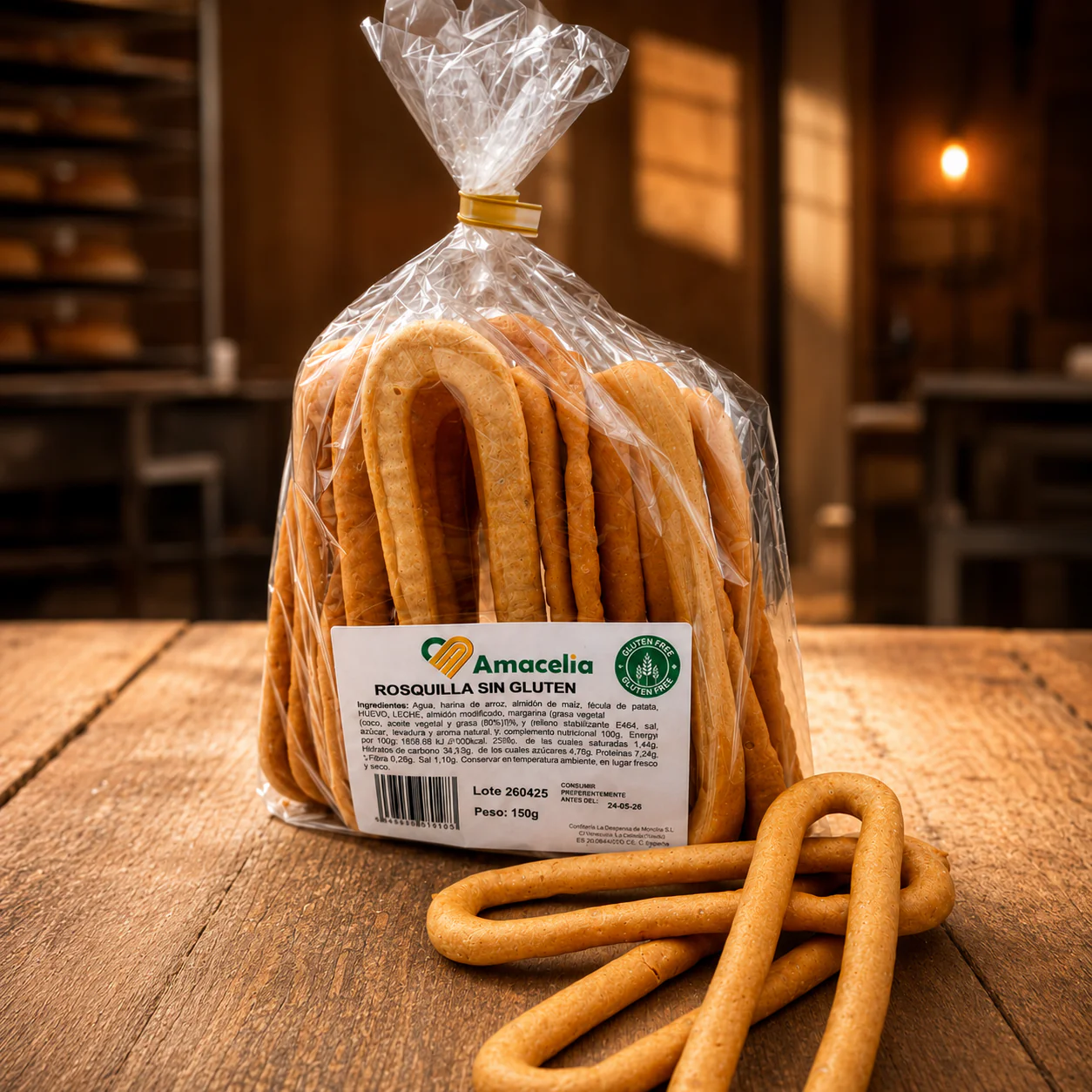 Rosquilla sin gluten 150 g - Imagen 2